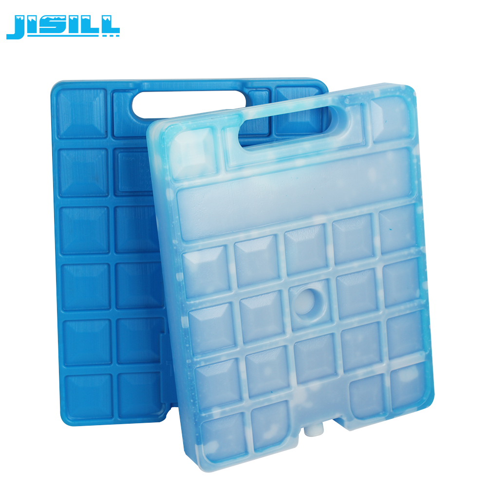 Factory high quality large freezer brick ice large ice packs with handle for coolers