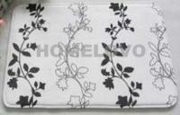 China Indoor / Outdoor hotel collection bath rugs bathroom accessories with Classical Flower factory