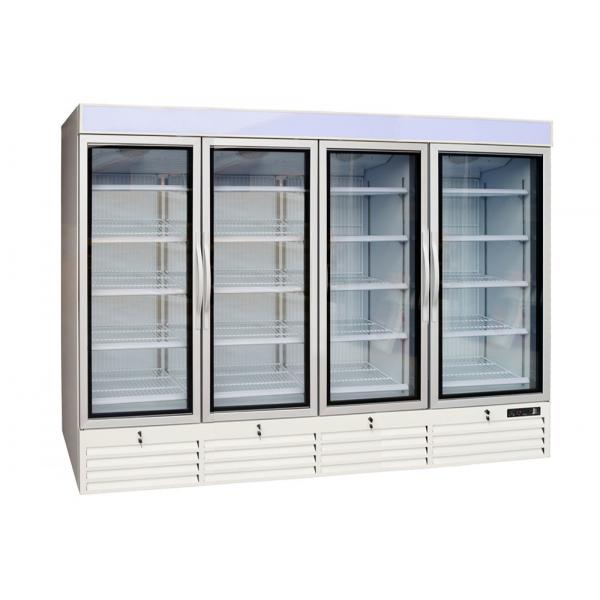 Quality Grocery 60Hz 1750L Four Glass Doors Merchandiser Freezer for sale