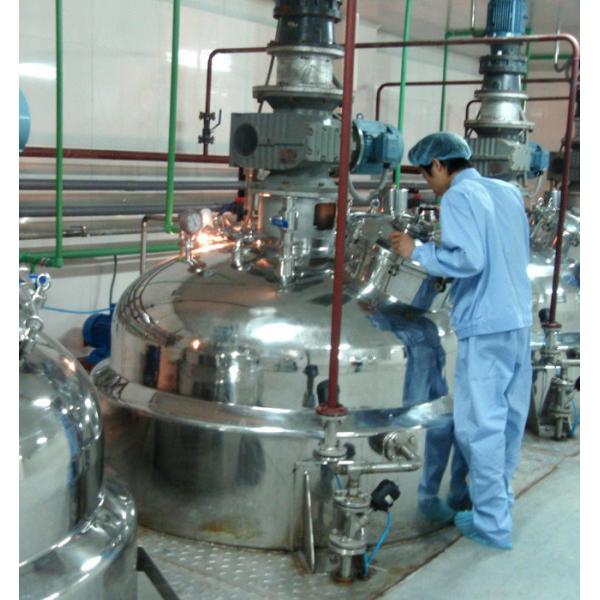 Quality 1 Ton / Hour Liquid Detergent Manufacturing Plant , Liquid Soap Making Machine for sale
