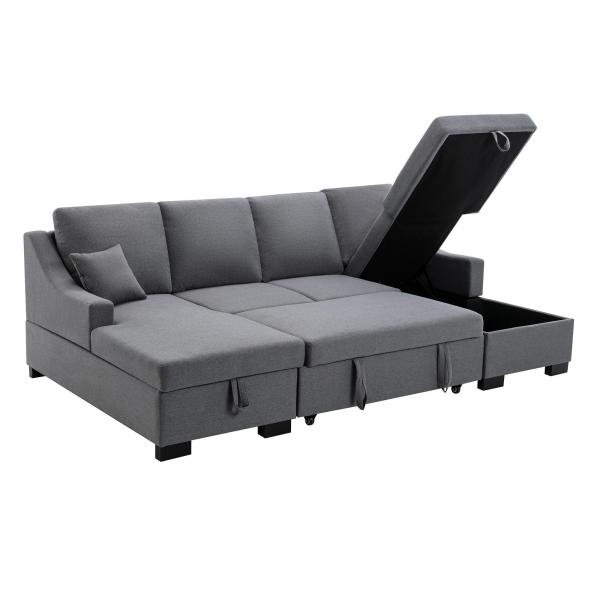 Quality ODM OEM Modular Sectional Sofa With Storage Practical For Home for sale