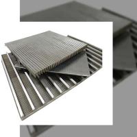 China Stainless Steel Johnson Screen Mesh Panels Flat Wedge Bar Wire Wedge Wire Screen factory