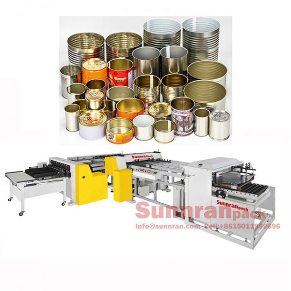 Quality Duplex Slitter Automatic Beer Canning Machine 0.4mm Sheet Thickness for sale