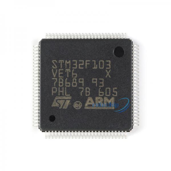 Quality Arm Based Microcontroller Chips STM32F103VET6 32BIT Cortex M3 512B Flash 100pin for sale