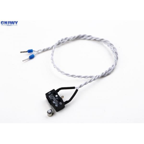 Quality White Auto Electrical Cable Assemblies Twisted PVC Wire With Miniature Switch for sale