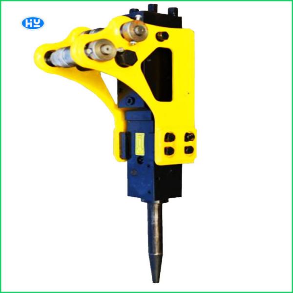 Quality Yellow Hydraulic Excavator Hammers Stone Breaker 28-35t 155mm Rod for sale