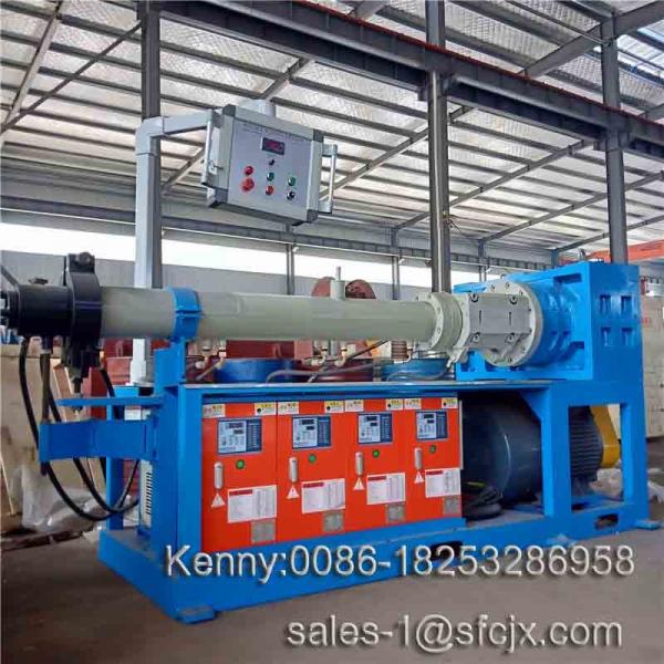 Quality 75mm 20D Cold Feed Rubber Extruder EPDM Rubber Making Machine for sale