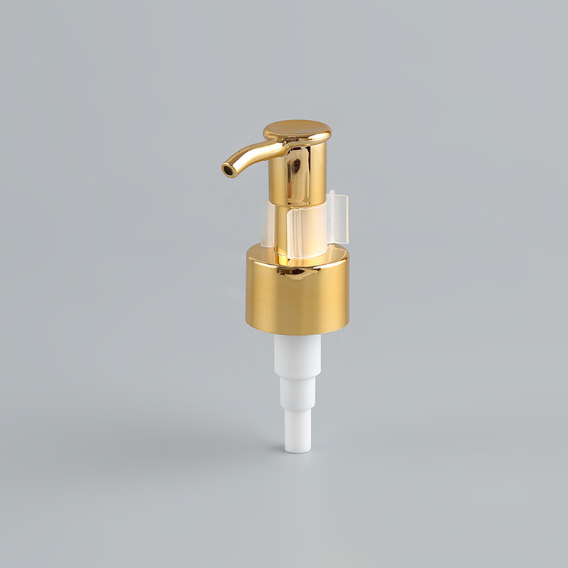 China Metal Gold Lotion Dispenser Pump Plastic Shampoo 28/410 24/410 Lotion Pump Dispenser Replacement factory