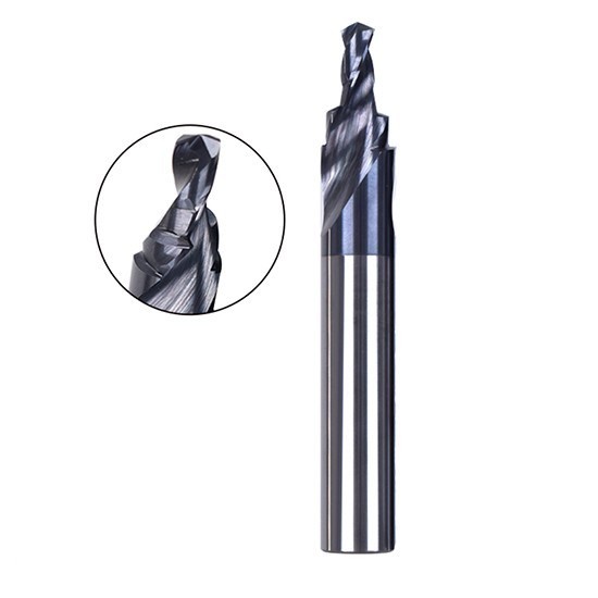 Quality Wxsoon Precision Internal Coolant 3 Flutes Tungsten Carbide Drill for sale