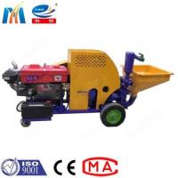 China Multifunctional Diesel Mortar Plastering Machine Remote Control With Double Cylinder factory