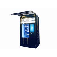 China Remote Stock Monitor Wine Dispenser Beer Vending Machine With Advertising Function factory