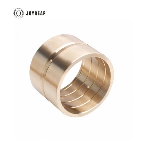 Quality CuSn12 Solid Bronze Bearing Flanged Cooper Alloy Sliding Bushing for sale