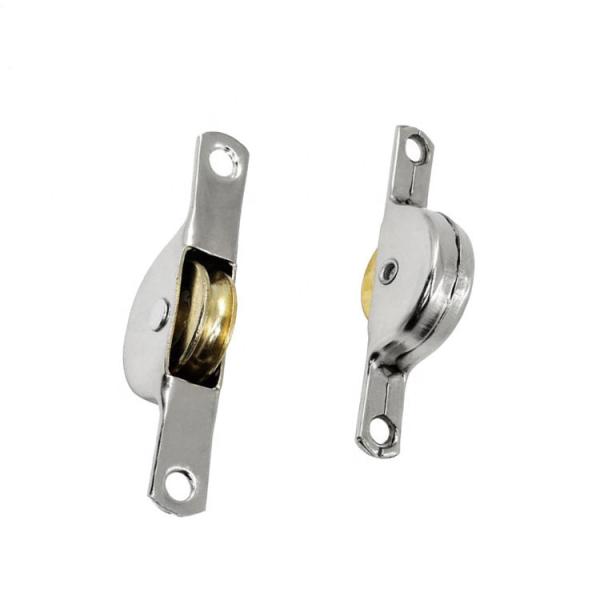 Quality Zinc Alloy Sash Pulley Wheels , Sliding Aluminium Window Roller Wheels for sale