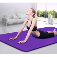 China 2016 Hot Sale Non Slip PVC Thick Yoga Mats With Carry Strap ,Available 10 Colors Choice,Eco-Friendly factory