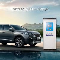 Quality Fast 60KW DCCar EV Charger Station LCD AGun/ BGun With Payments CE for sale