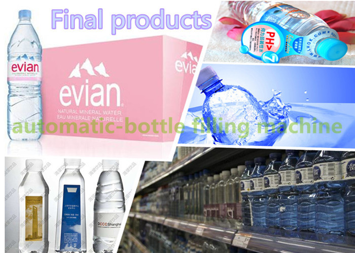 China Complete Bottle Water Production Line For Pure / Automatic Filling Water Machine factory