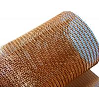 Quality Rose Golden Metal Cable Architectural Wire Mesh Used For Theatre Ceiling for sale