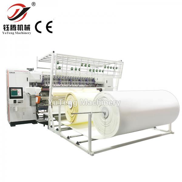 Quality 8KW Computerized Multi Needle Quilting Machine For Bedding Seats Covers for sale