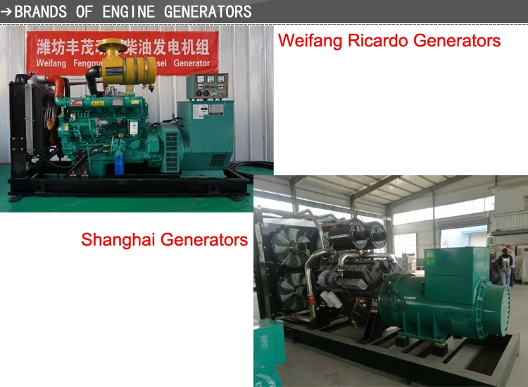 Generator Diesel 30kw Price with Yuchai Engine Stamford Alternator Three Phase 50Hz 400V