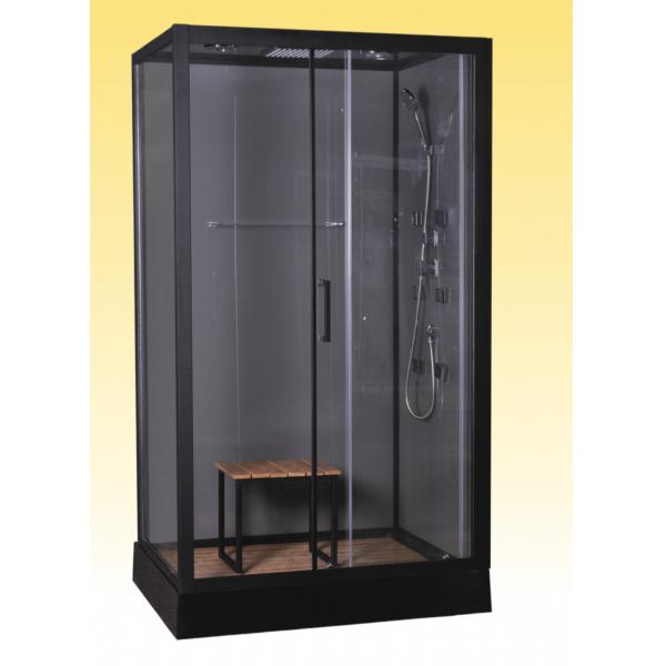 Quality 1200x800x2150mm Rectangular Shower Cabins 15.5cm Tray for sale