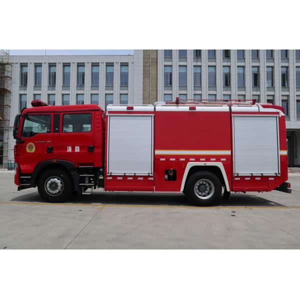 Quality PM80/SG80 Fire Dept Rescue Trucks Ladder Fire Engine Howo Water Tank Truck 19450KG for sale
