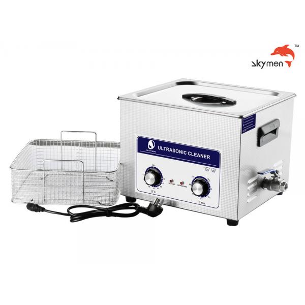 Quality Skymen 15L 360W 40KHz Mechanical Control Metal Parts Ultrasonic Cleaner for sale
