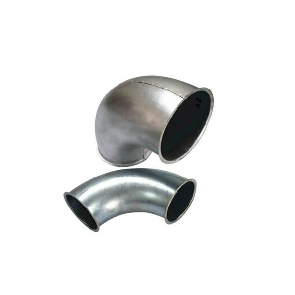 Quality Welding Elbow Pipe Fitting , Industry Dust Removal Metal Dust Collection Pipe for sale