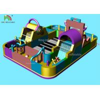 China Music Theme Piano Inflatable Amusement Park Giant Commercial Jumping Castle for sale