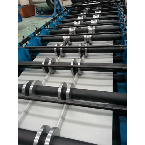 Quality Metal Steel Roof Kliplock Roll Forming Machine Gcr15 Chrome Plated Surface for sale