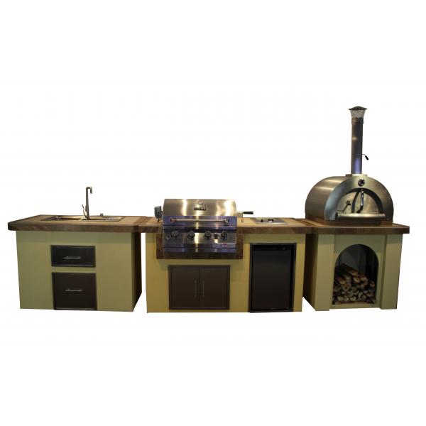 Quality Islands AGA Stainless Steel Wood Fired Pizza Oven Steel Wood Fired Pizza Oven for sale