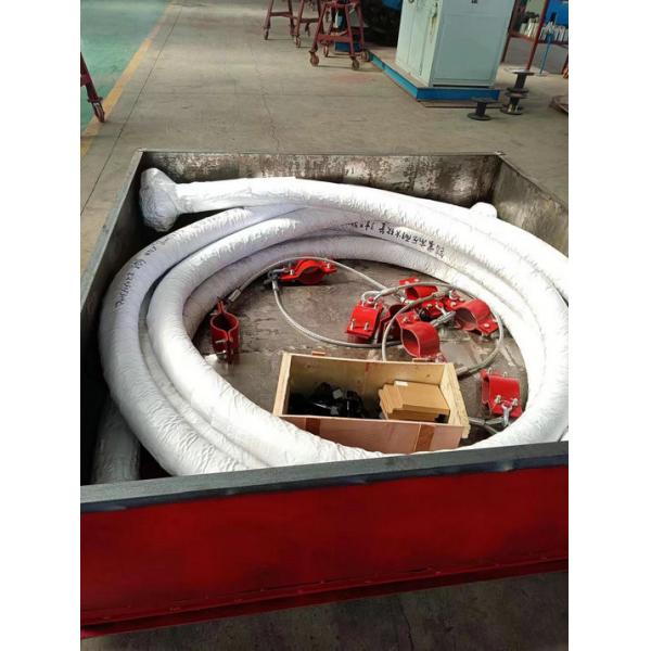 Quality 4 Inch 35mpa Coflexip Hose Ozoen Resistance With Flanges Both End for sale
