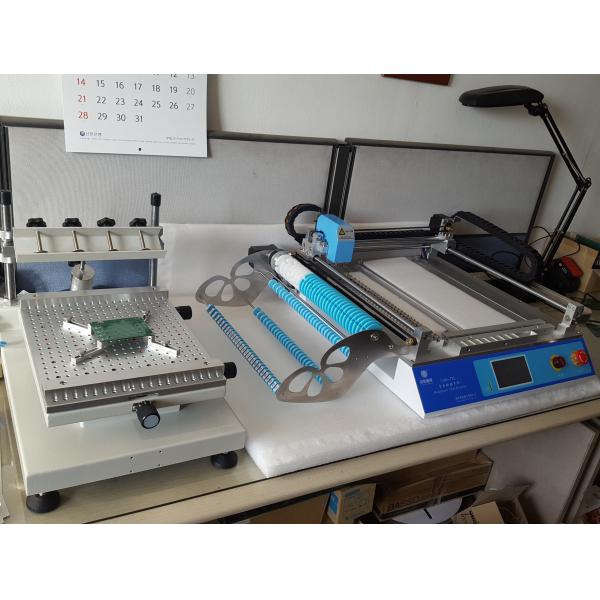 Quality CHMT36 Desktop SMD LED Pick And Place Machine , 29 Feeders 2 Heads Small SMT for sale