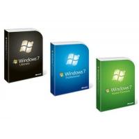 Quality English Version Windows 7 Professional DVD 32bit 64 Bit With OEM KEY Licence for sale