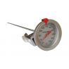 China 12 Inch Long Candy Deep Fry Thermometer Stainless Steel Probe With Pan Clip factory
