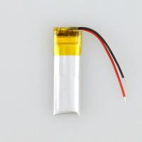 China 401030 Rechargeable 3.7V Li Polymer Battery 80mAh For Smart Cards factory