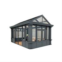 China 6063 Aluminum Frame Season Outdoor Glass Room Glass Houses Sun House factory