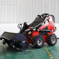 Quality OEM Energy Efficient Small Stand On Skid Steer Equipment 2-4Mph Travel Speed for sale