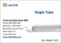 China High Lumen 1200mm Led Tube Light T8 , Bright White Led Linear Light Fixtures 80 LM / W factory