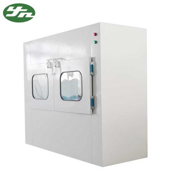 Quality Double Doors Air Shower Cleanroom Pass Box Hepa / Pre Fliter System Durable for sale