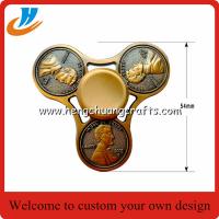 China Dollar coins one cent icon head hand Fidget Spinner Gadgets toys 2017 one Anti-Stress factory
