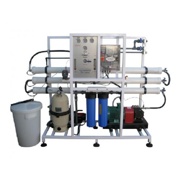 Quality Solar power sea water desalination ro system for sale