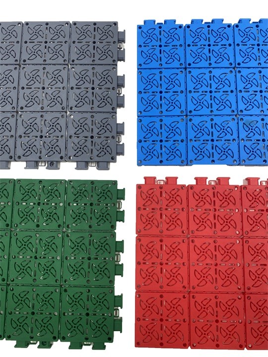 Quality Anti Slip Plastic Sport Court Tiles Interlocking Basketball Court Tiles for sale