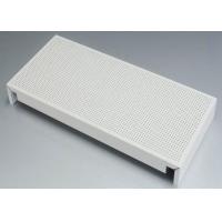China 1500×4000mm Perforated Aluminium Facade Honeycomb Aluminum Punch Plate Rustproof factory
