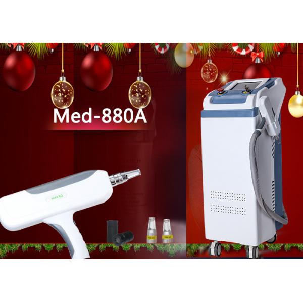 Quality Stationary Q Switched Long Pulse ND YAG Laser With Cooling System Spot Size 2 - 8 mm for sale