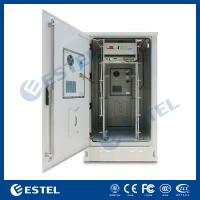 China IP65 Insulated Outdoor Telecom Enclosure With DC48V Cooling System / Base Station Cabinet factory