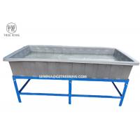 China 2M Lenght Lldpe Material Aquaponic Grow Bed Poly Aquaculture Tanks With Tank Accessories for sale