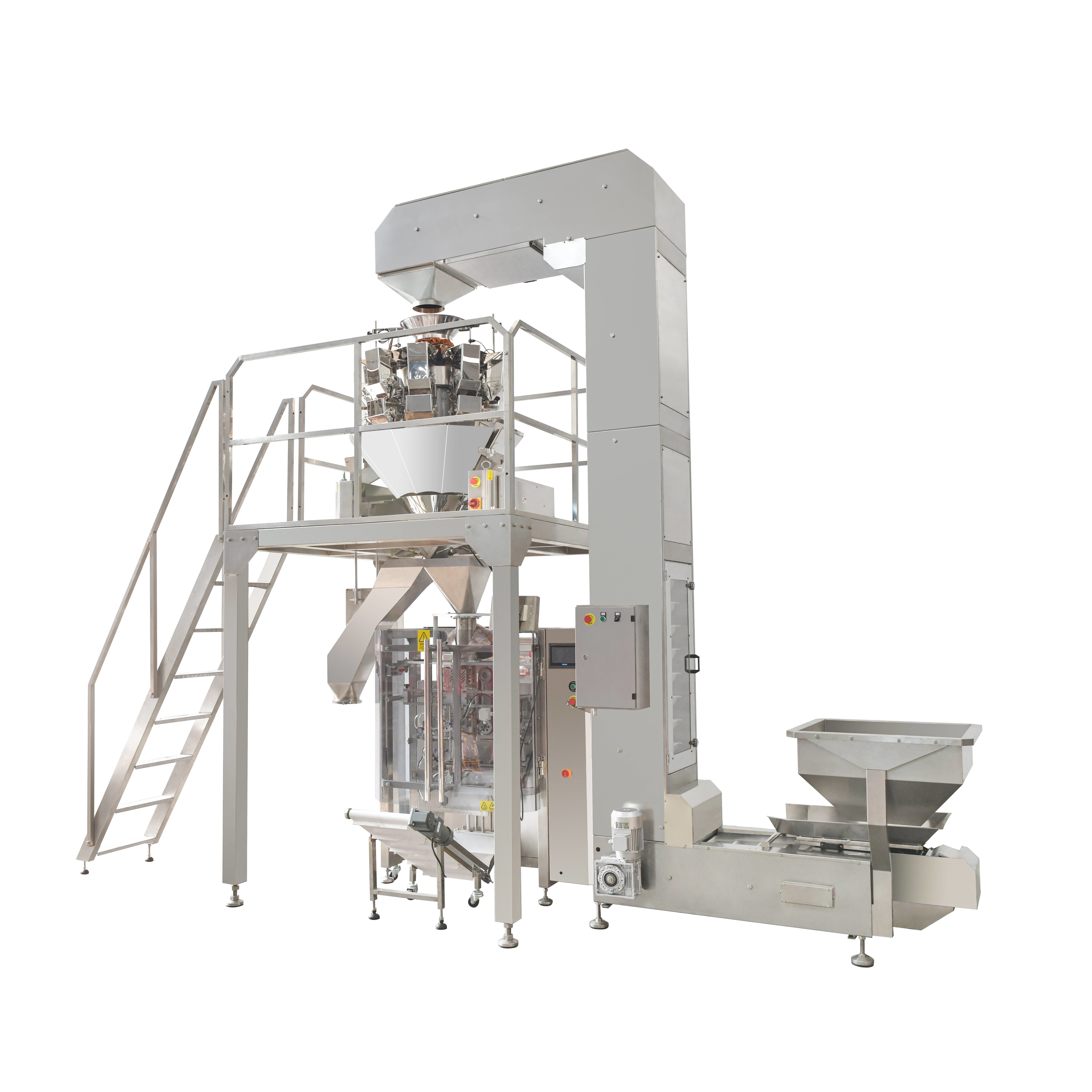 China Multi Head Scale Weighing Vertical Packaging Machine 15-35 bags/min factory