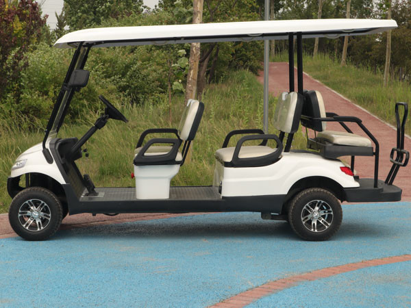 Quality Factory Price White 6 Person 35 Mph Electric Golf Cart Club Car ODM OEM Lead for sale