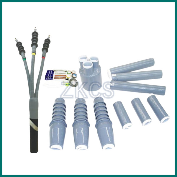 China High Power Cold Shrink Terminal Cable Accessory Termination Kits Silicone Rubber factory
