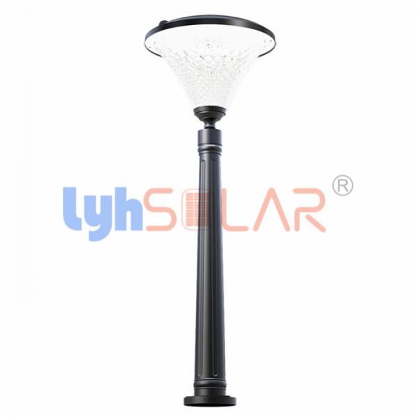 Quality Black 8W Outdoor Solar Landscape Path Lights With RGBW Color Lighting for sale